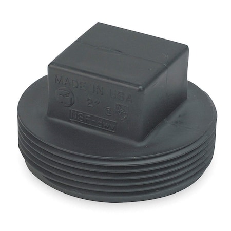 1.5 In. X 1.5 In. ABS Threaded Cleanout Plug